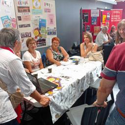 Stand du groupe vocal au forum des associations - 30 août 2025